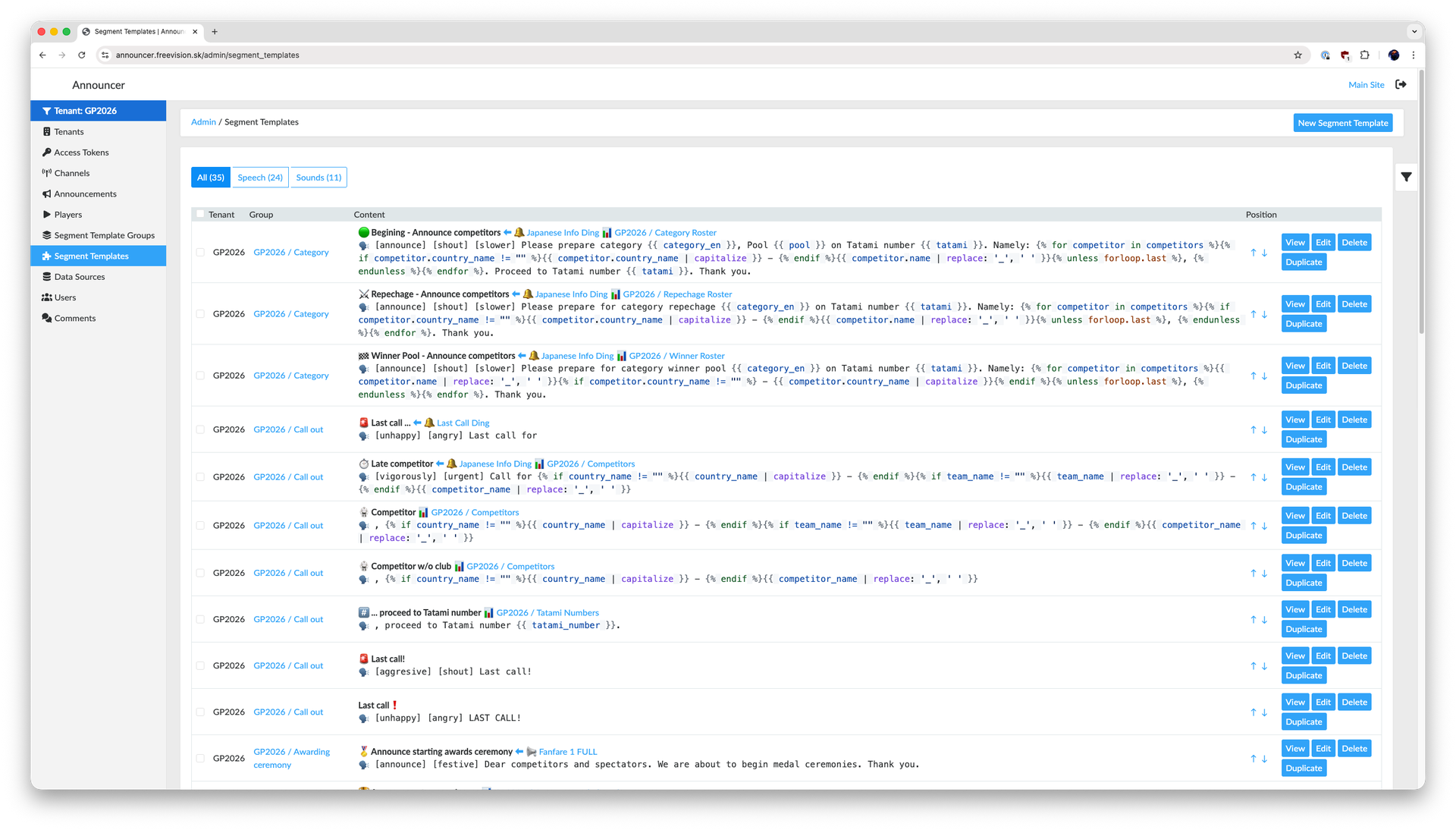 Screenshot / Wireframe